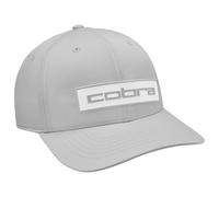 Cobra Golf Men's Standard Cobra Tour TECH Cap, ASH Gray/White