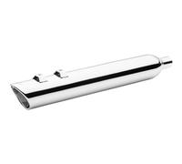 Cobra Harley Davidson 6106 Not Homologated Slip On Muffler Silver Not Homologated
