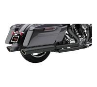 Cobra Harley Davidson 6106rb Not Homologated Slip On Muffler Black Not Homologated