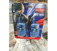 COBRA HERO SERIES WALKIE TALKIES POLICE/SWAT EDITION HM230B - 2 PACK NEW SEALED.