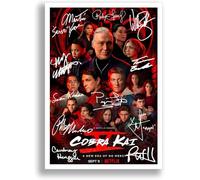 Cobra Kai Cast Signed Autograph A4 Poster Photo Print TV Show Series Season Framed DVD Boxset Memorabilia Gift (Season 5, A3 Poster Only)