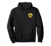 Cobra Kai Cobra Strike Hard Cobra Front and Back Logo Show Pullover Hoodie