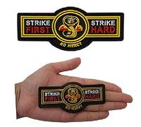 Cobra Kai Deluxe Rectangular Embroidered Badge Patch - Karate Kid Miyagi Karate