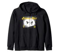 Cobra Kai Headliner Silhouette Photos TV Show Zip Hoodie