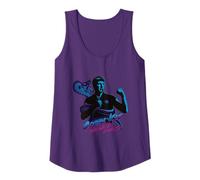 Cobra Kai Never Dies Johnny Blue Silhouette TV Show Tank Top