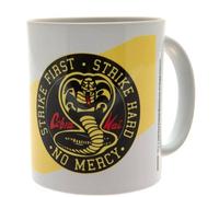 Cobra Kai No Mercy MugOne Size White/Black/Yellow BS2428