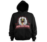 Cobra Kai Officially Licensed Eagle Fang Karate Hoodie (Black), XXXX-Large