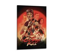 Cobra Kai Poster Room Decor Aesthetic Poster Artistic Poster for Bedroom Living Room Walls 08x12inch(20x30cm) Frame-Style