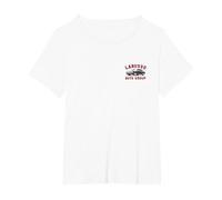 Cobra Kai Retro LaRusso Auto Group Ad Front and Back T-Shirt, Women's Plus, White, 4X