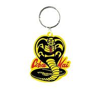 Cobra Kai (Snake) Rubber Keychain, Multi, One Size