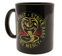 Cobra Kai Strike First No Mercy Mug Black/yellow (One Size)