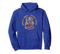 Cobra Kai Strike First Strike Hard Pullover Hoodie, Adult Unisex, Royal Blue, X-Large