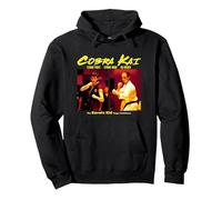 Cobra Kai The Saga Continues Poster Pullover Hoodie, Adult Unisex, Black, Medium