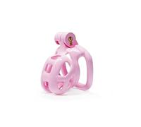 Cobra Male Chastity Cage with Lock & 5 Rings Resin Virginity for Men (Micro)
