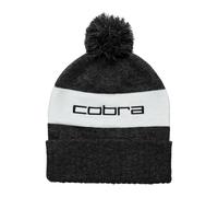 Cobra Men's Pom Beanie Hat, Puma Black-White Glow, One Size