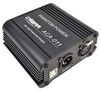 Cobra Phantom Power Supply 48V USB Powered, Black, 1 Pack, Microphone Power Supply
