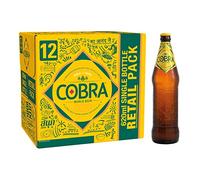 Cobra Premium Indian Lager Beer, 12x620ml