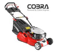 Cobra RM46SPCE 18" Self Propelled Petrol Roller Lawnmower - Electric Start