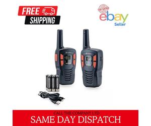 Cobra Rugged Two-Way Radio/Walkie Talkie 2 pcs - Black