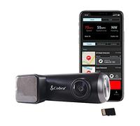 Cobra Smart Dash Cam (SC 100) - Full HD 1080P Resolution, Real-Time Driver Alerts, Emergency Mayday, Drive Smarter App, WiFi & GPS, 140 Degree View, 8GB SD Card Incl