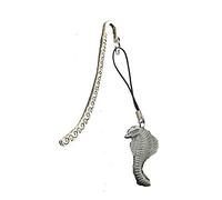 Cobra Snake 2.7x5.5cm ft125 Made From Fine English Pewter On a PATTERN Bookmark POSTED BY US GIFTS FOR ALL 2016 FROM DERBYSHIRE UK