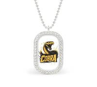 Cobra Snake King Custom Photo Necklace Personalized Picture Pendant Memory Jewelry for Women