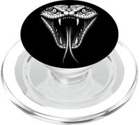 Cobra Snake King Serpent Head Tattoo PopSockets PopGrip for MagSafe