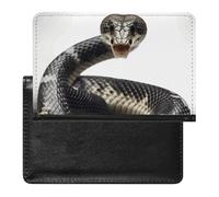 Cobra Snake Passport Holder Cover Passport Cover Protector Essentials with Credit Card Slots Slim Travel Wallet Covers Documents Organizer Protector for Man&Women
