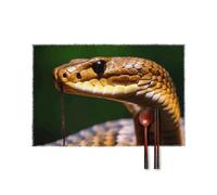 Cobra Snake Placemats Set of 4 12 X 18 Inch-Boho Canvas Table Mats Heat Resistant & Washable Place Mats Non-Slip Wipeable Placemat for Kitchen Dining Table Decoration Indoor Outdoor