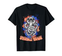 Cobra Snake Rose Trash Polka Tattoo Urban Streetwear Art T-Shirt
