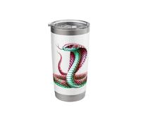 Cobra Snake Serpent x King Cobra Stainless Steel Insulated Tumbler