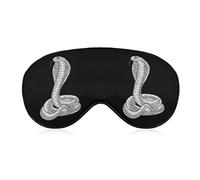 Cobra Snake Sleep Mask Soft Blindfold Portable Eye Mask with Adjustable Strap for Men Women