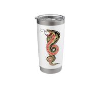Cobra Snake x King Cobra Snake Serpent Stainless Steel Insulated Tumbler