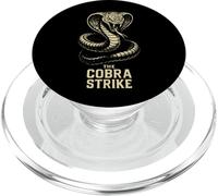 Cobra Strike Snake Serpent Reptile Animal Art PopSockets PopGrip for MagSafe