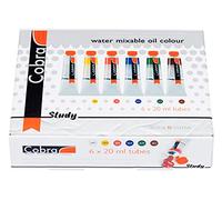Cobra Study oil colour set | 6 x 20 ml