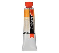 Cobra Study Water Mixable Oil Colour - Permanent Yellow Deep 285-40 ml Tube - Semi-Opaque - High Lightfastness - Solvent-Free - Easy Cleanup
