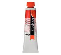 Cobra Study Water Mixable Oil Colour Tube 40 ml - Pyrrole Red 315 - Semi-Opaque - High Lightfastness - Solvent-Free