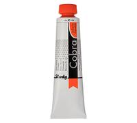 Cobra Study Water Mixable Oil Colour - Zinc White 104-40 ml - Semi-Opaque - High Lightfastness - Solvent-Free