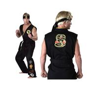 Cobra The Kai Karate Kid Saga Halloween Cosplay Costumes Party Taekwondo Set