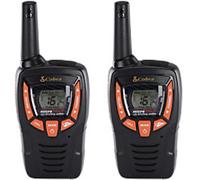 Cobra Walkie Talkies AM655, 8 km Range, 16 Channels, 121 Privacy Codes, Pack of 2, Black