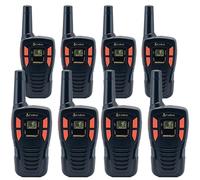 Cobra Walkie Talkies AM255 Eight Pack PMR446 5km Range Rechargeable