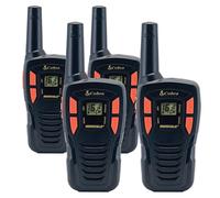 Cobra Walkie Talkies AM255 Quad Pack PMR446 5km Range Rechargeable