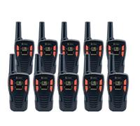 Cobra Walkie Talkies AM255 Ten Pack PMR446 5km Range Rechargeable