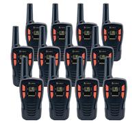Cobra Walkie Talkies AM255 Twelve Pack PMR446 5km Range Rechargeable
