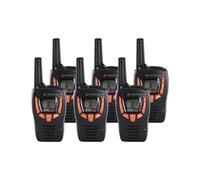 Cobra Walkie Talkies AM655 Six Pack PMR446 8km VOX Rechargeable
