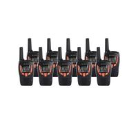 Cobra Walkie Talkies AM655 Ten Pack PMR446 8km VOX Rechargeable