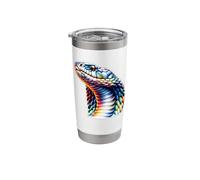 Cobra x King Cobra Snake x Rainbow Snake Stainless Steel Insulated Tumbler