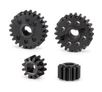 CobraCrawler Heat Treated Steel 15T/20T Portal Overdrive Gear 36% OD 12T/23T Standard Gear for Axial 1/10 Capra F9 SCX10 III AR45 Portal Axle (12T 23T)
