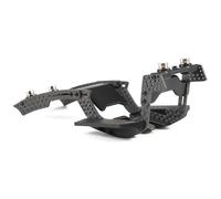 CobraCrawler SCX24 LCG Chassis Carbon Fiber Chassis Frame Kit,High Clearance Adjustable Wheelbase Carbon Fiber Chassis Kit for SCX24 Custom Builds Performance Comp