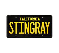 CobraKai | STINGRAY | Metal Stamped License Plate